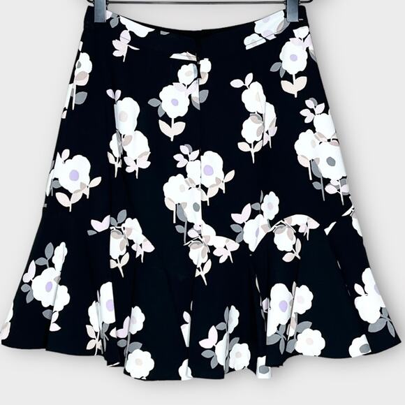 KATE SPADE New York Posy Floral Flounce Skirt Size 0 spring summer - Picture 2 of 5